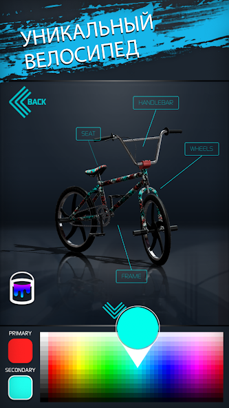 Скачать Touchgrind BMX 2 [Взлом Много денег] APK на Андроид