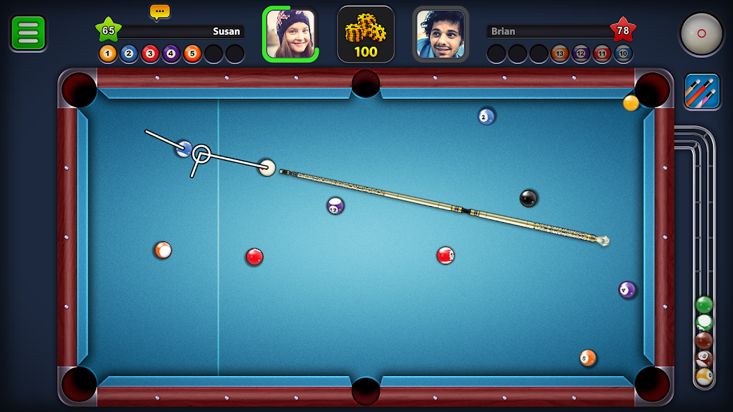 Скачать 8 Ball Pool [Взлом Много денег] APK на Андроид