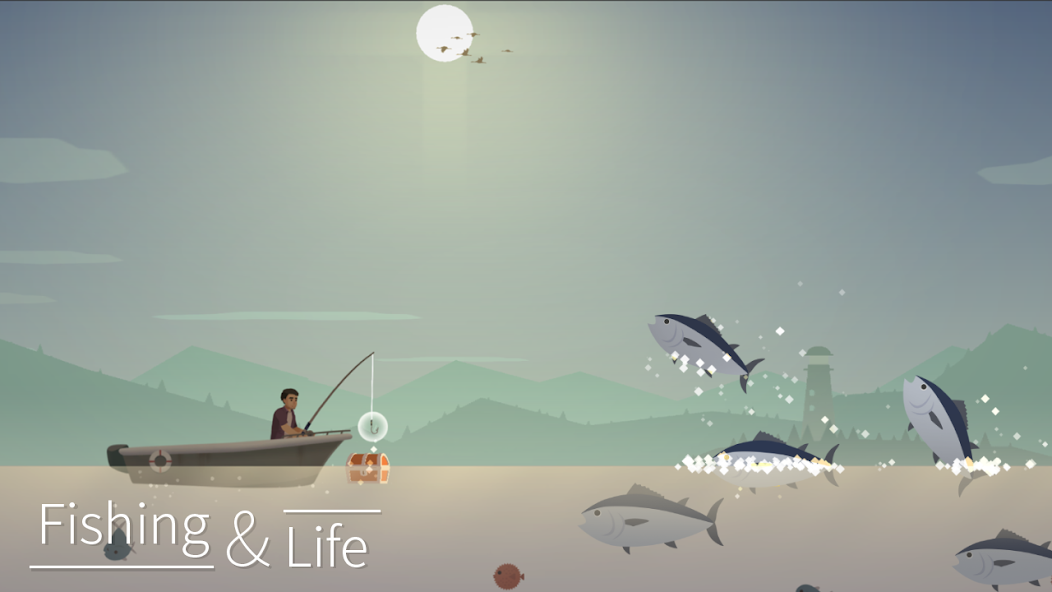 Скачать Рыбалка и жизнь [Взлом Бесконечные монеты] APK на Андроид