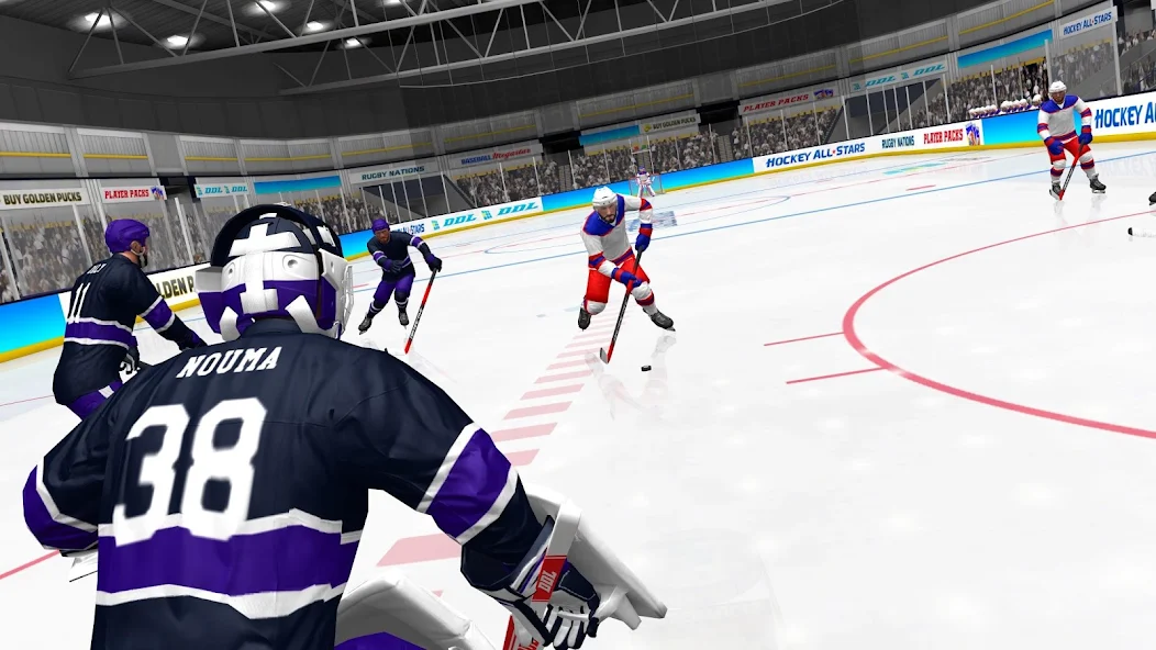 Скачать Hockey All Stars [Взлом Много денег] APK на Андроид