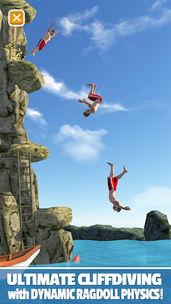 Скачать Flip Diving [Взлом Много денег] APK на Андроид