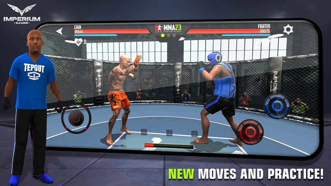 Скачать MMA - Fighting Clash 23 [Взлом Много денег] APK на Андроид