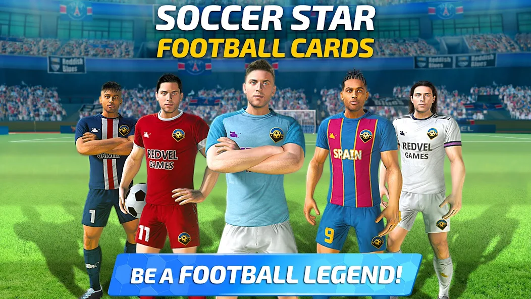Скачать Soccer Star 23 Super Football [Взлом Бесконечные монеты] APK на Андроид