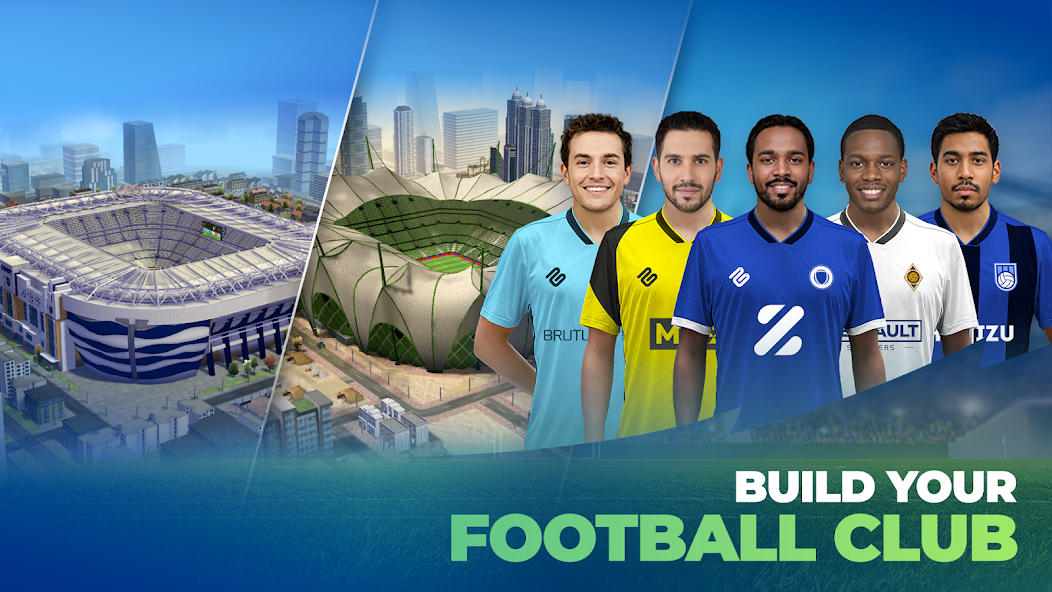 Скачать Matchday Manager 23 - Football [Взлом Много монет] APK на Андроид