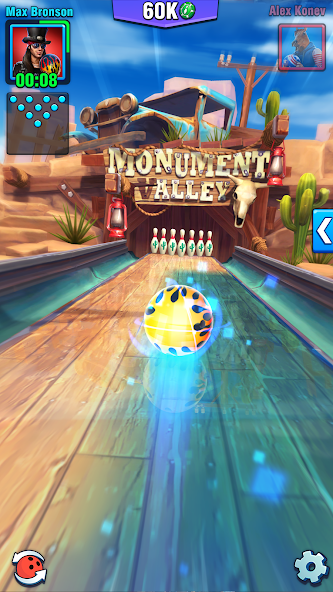 Скачать Bowling Crew — 3D боулинг игра [Взлом Бесконечные монеты] APK на Андроид