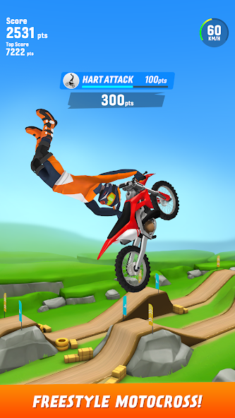 Скачать Max Air Motocross [Взлом Много монет] APK на Андроид