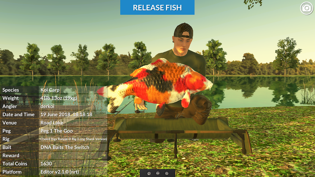 Скачать Carp Fishing Simulator [Взлом Бесконечные деньги] APK на Андроид