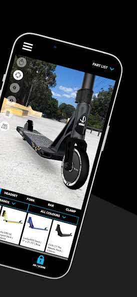 Скачать Scooter 3D custom builder [Взлом Бесконечные монеты] APK на Андроид