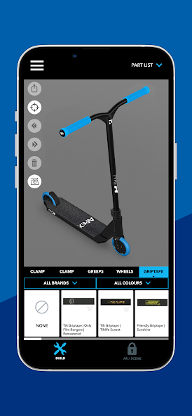 Скачать Scooter 3D custom builder [Взлом Бесконечные монеты] APK на Андроид