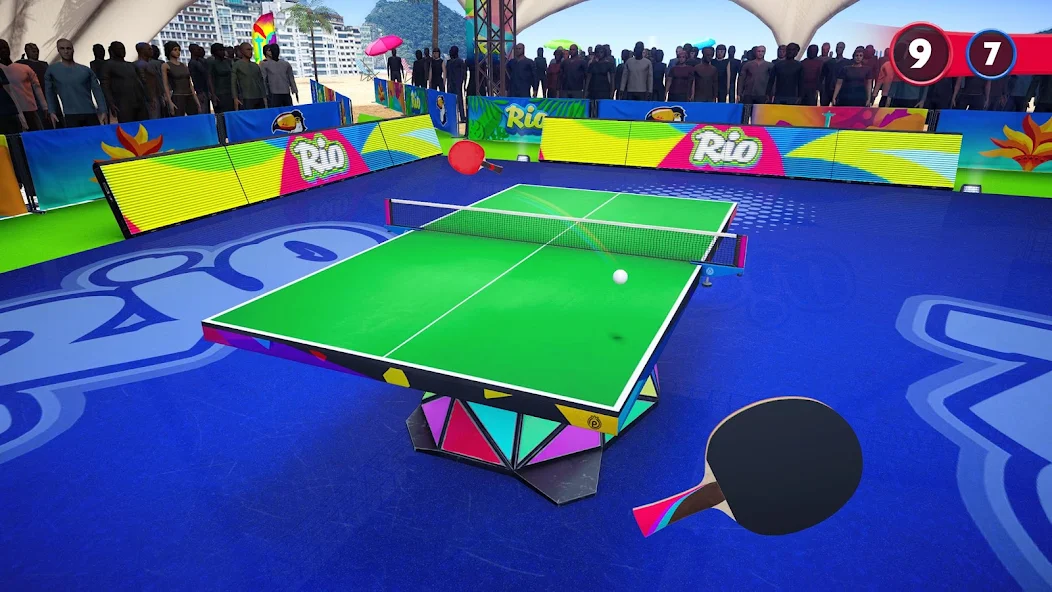 Скачать Ping Pong Fury [Взлом Много денег] APK на Андроид