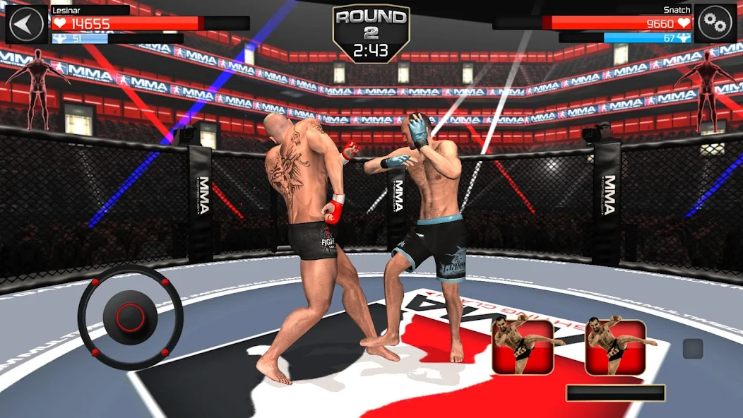 Скачать MMA Fighting Clash [Взлом Много монет] APK на Андроид