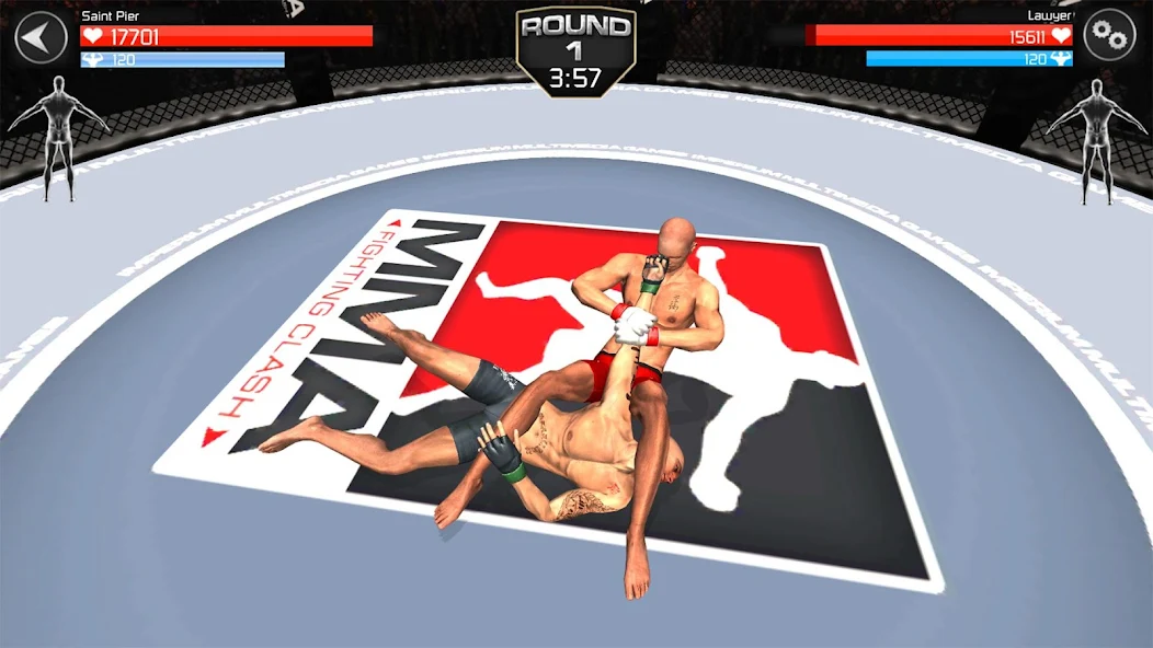 Скачать MMA Fighting Clash [Взлом Много монет] APK на Андроид