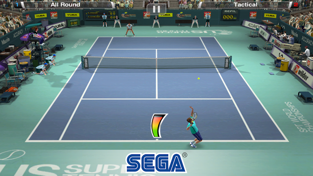 Скачать Virtua Tennis Challenge [Взлом Бесконечные монеты] APK на Андроид