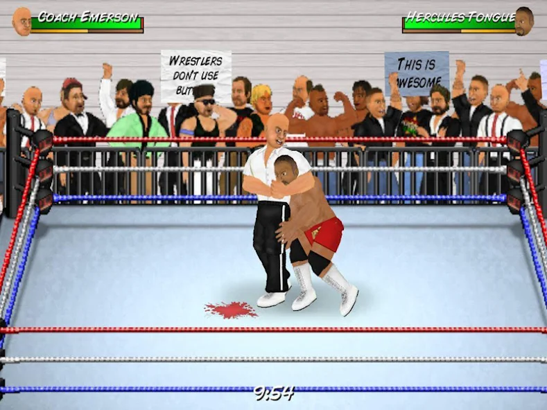 Скачать Wrestling Revolution [Взлом Бесконечные монеты] APK на Андроид