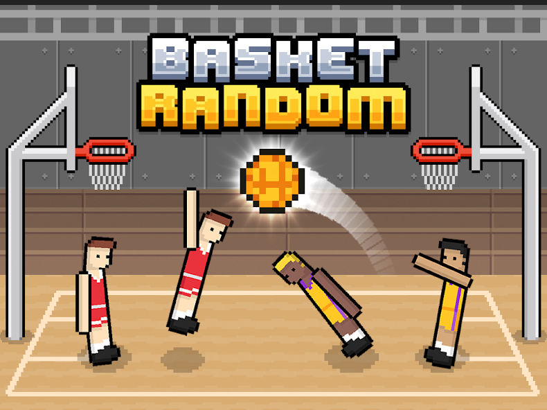 Скачать Basket Random - 2 игрока [Взлом Бесконечные деньги] APK на Андроид