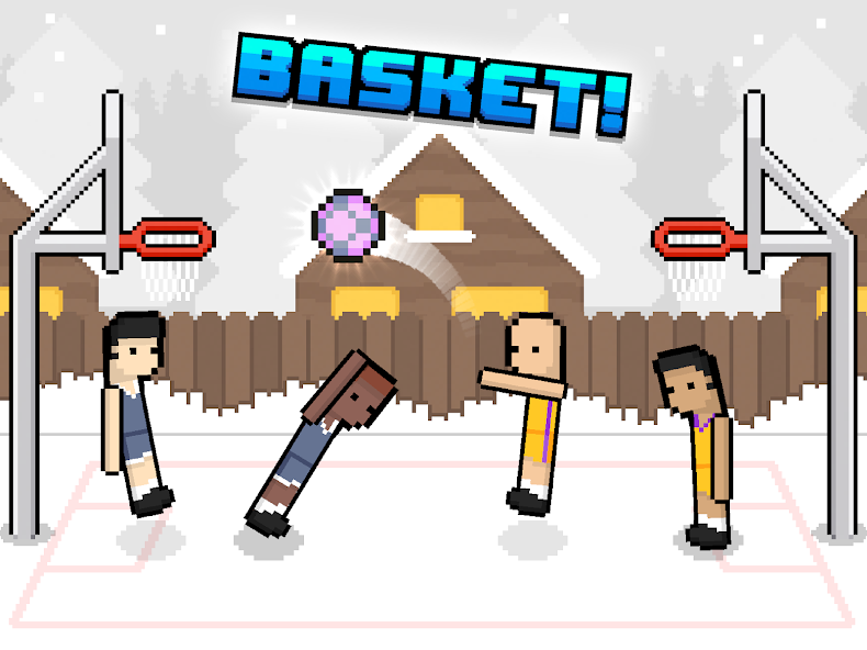 Скачать Basket Random - 2 игрока [Взлом Бесконечные деньги] APK на Андроид