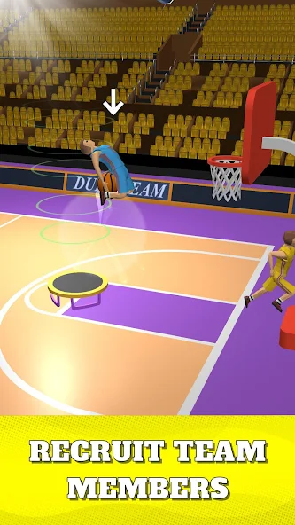 Скачать Dunk Team [Взлом Бесконечные монеты] APK на Андроид