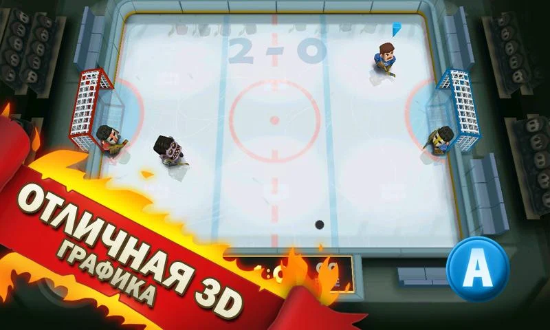 Скачать Ice Rage: Hockey Multiplayer [Взлом Бесконечные монеты] APK на Андроид