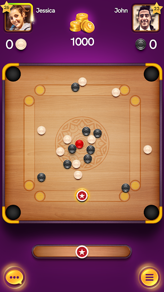 Скачать Carrom Pool: Disc Game [Взлом Бесконечные деньги] APK на Андроид