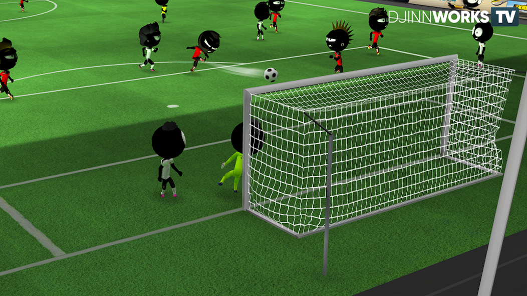 Скачать Stickman Soccer [Взлом Много денег] APK на Андроид