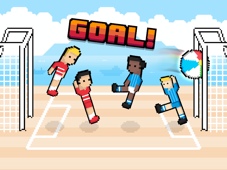 Скачать Soccer Random - 2 игрока [Взлом Бесконечные монеты] APK на Андроид