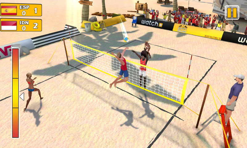 Скачать Пляжный волейбол 3D [Взлом Много денег] APK на Андроид