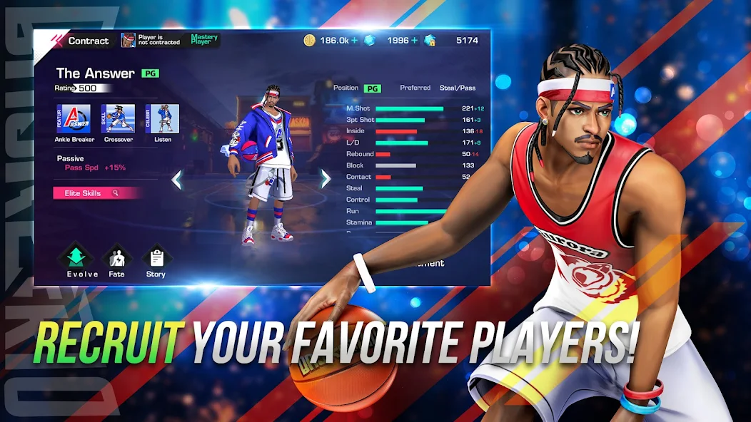 Скачать Basketrio - Allstar Streetball [Взлом Много денег] APK на Андроид