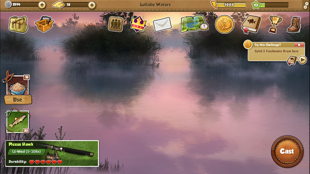 Скачать Fishing World [Взлом Бесконечные монеты] APK на Андроид