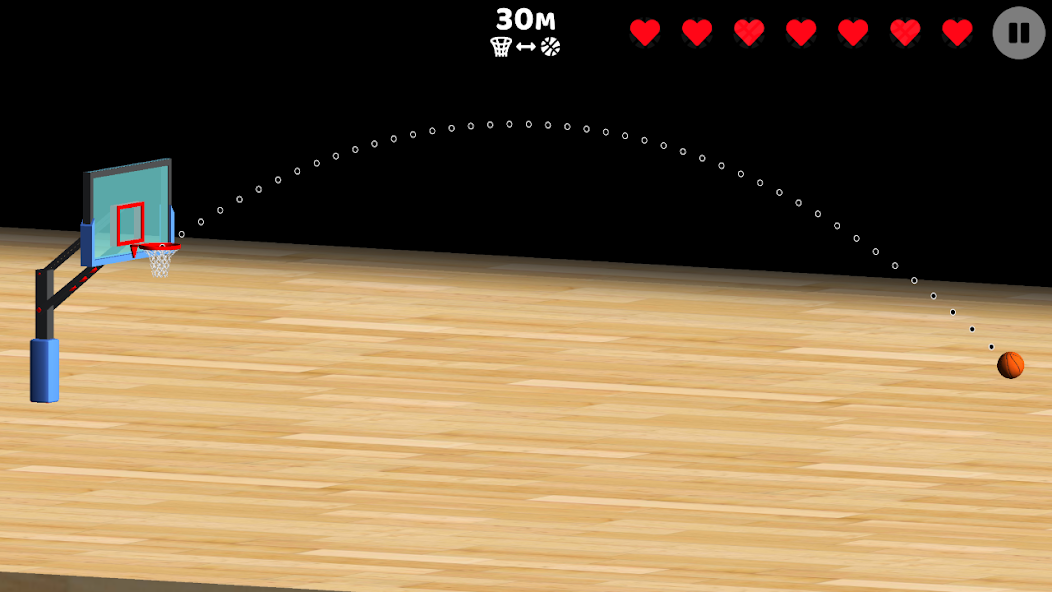 Скачать Баскетбол: броски в кольцо [Взлом Много денег] APK на Андроид