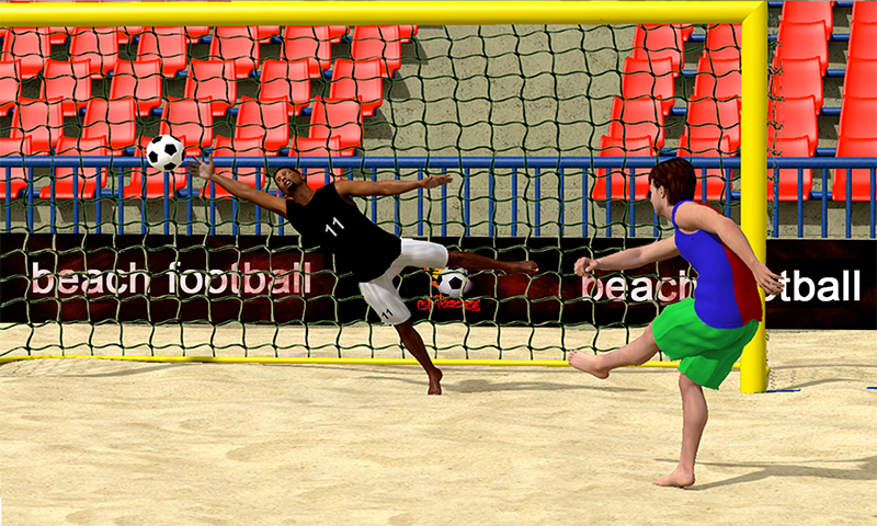 Скачать Пляжный футбол [Взлом Много денег] APK на Андроид