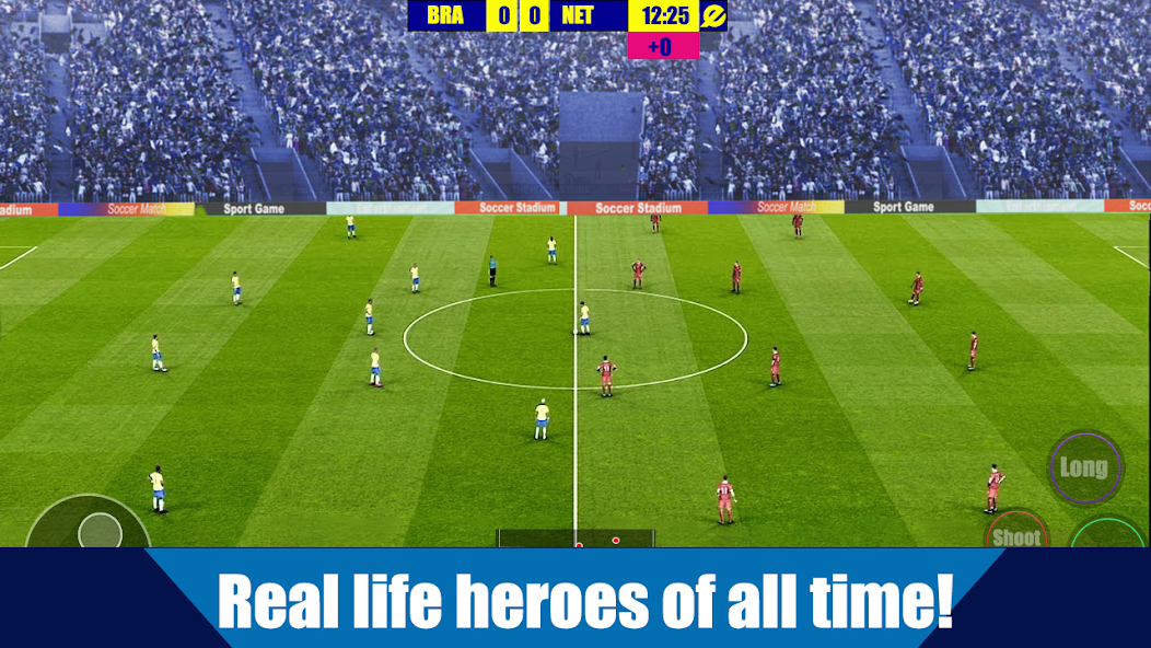 Скачать Football World Striker Soccer [Взлом Бесконечные монеты] APK на Андроид