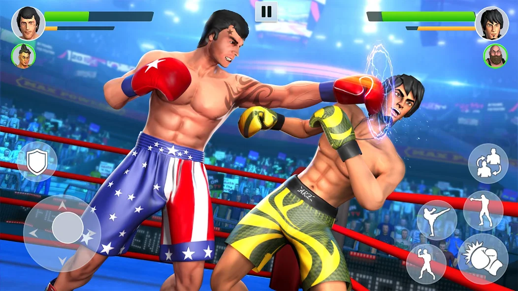Скачать Tag Boxing Games: Punch Fight [Взлом Много монет] APK на Андроид