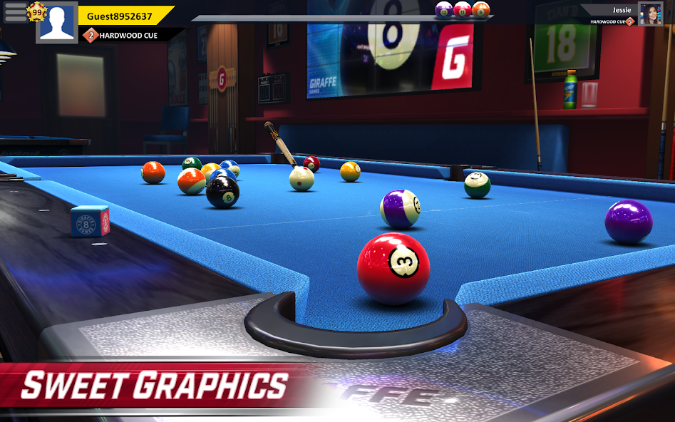 Скачать Pool Stars - 3D Online Multipl [Взлом Много денег] APK на Андроид