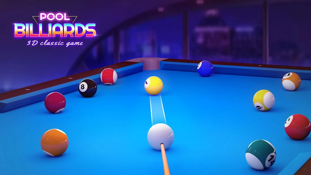 Скачать Pool Billiards 3D [Взлом Бесконечные монеты] APK на Андроид