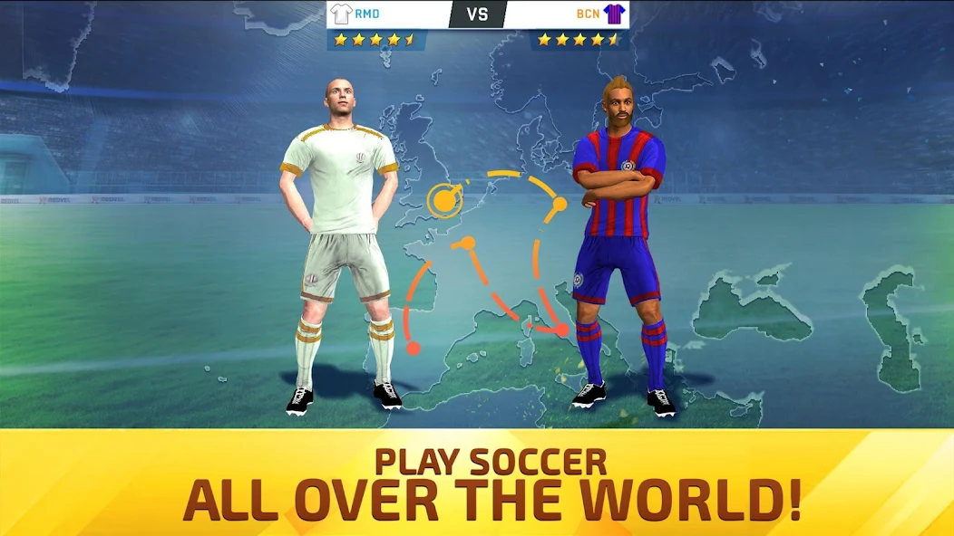 Скачать Soccer Star 23 Top Leagues [Взлом Бесконечные монеты] APK на Андроид