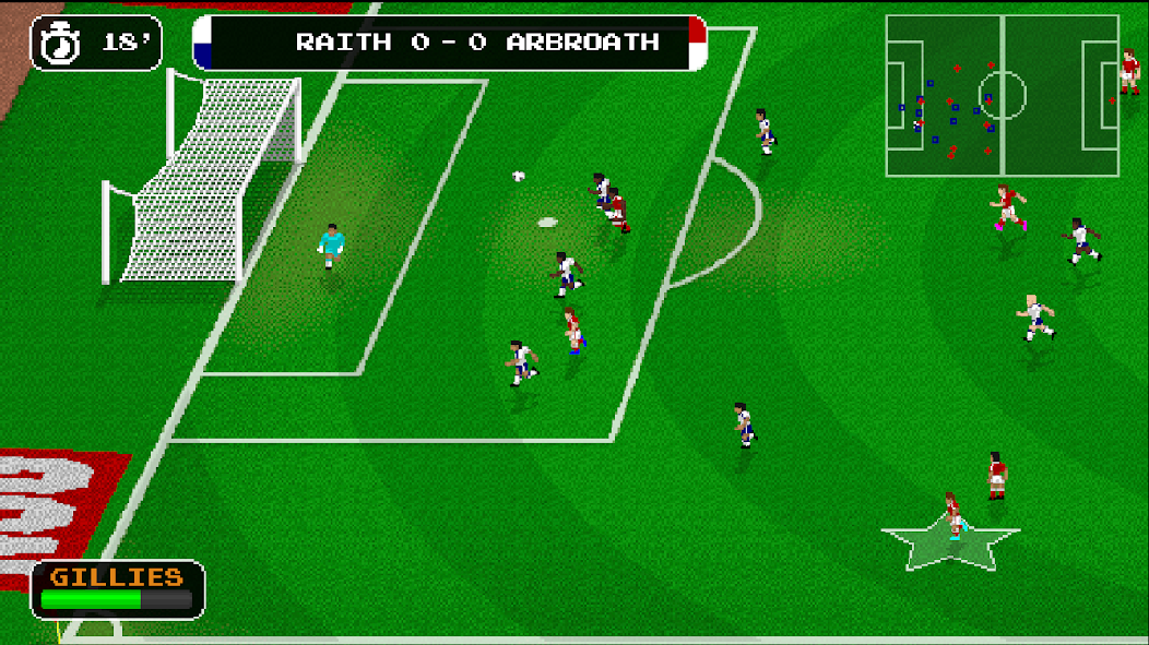 Скачать Retro Goal [Взлом Много денег] APK на Андроид