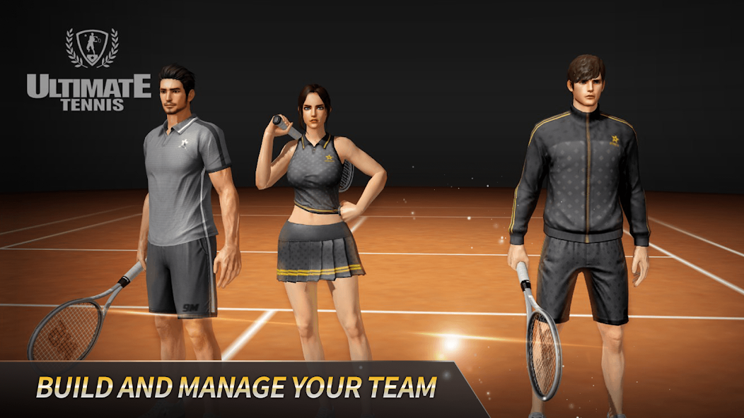 Скачать Ultimate Tennis: сетевой 3D-те [Взлом Много денег] APK на Андроид