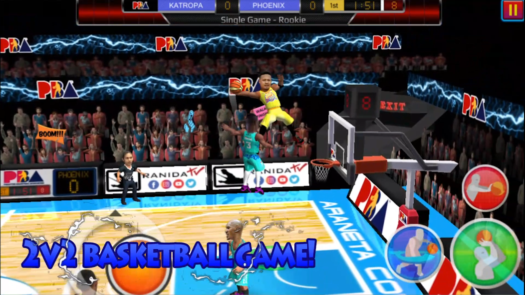 Скачать Basketball Slam Баскетбол [Взлом Много денег] APK на Андроид