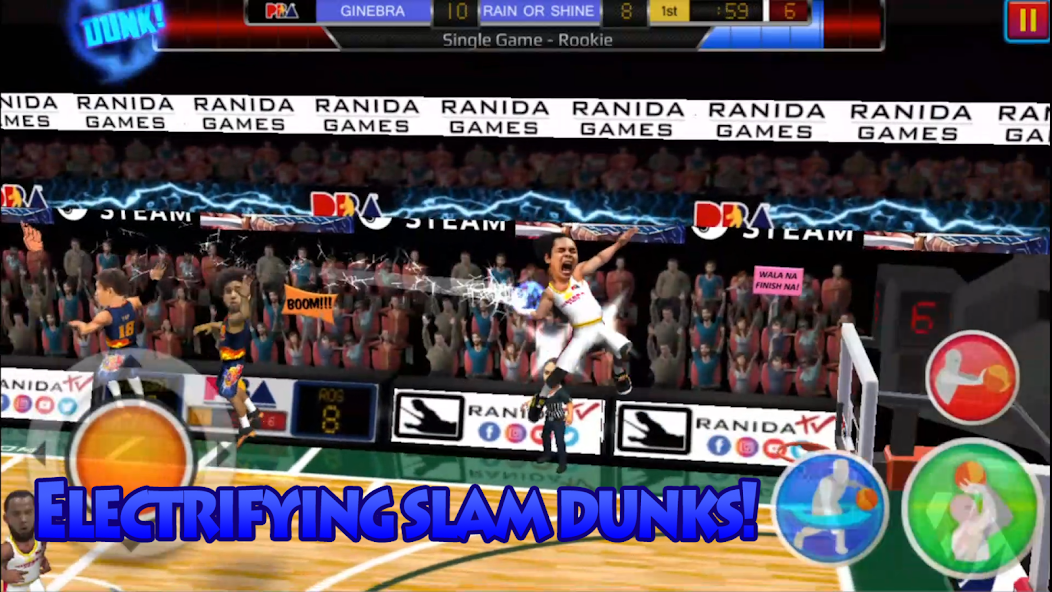 Скачать Basketball Slam Баскетбол [Взлом Много денег] APK на Андроид