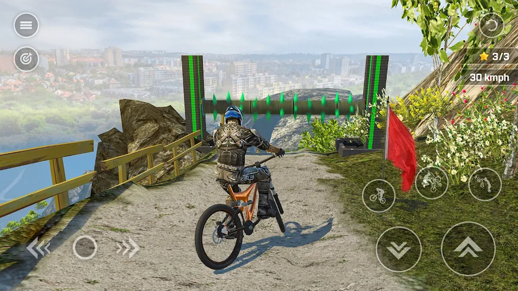 Скачать Велосипедные игры BMX [Взлом Много монет] APK на Андроид