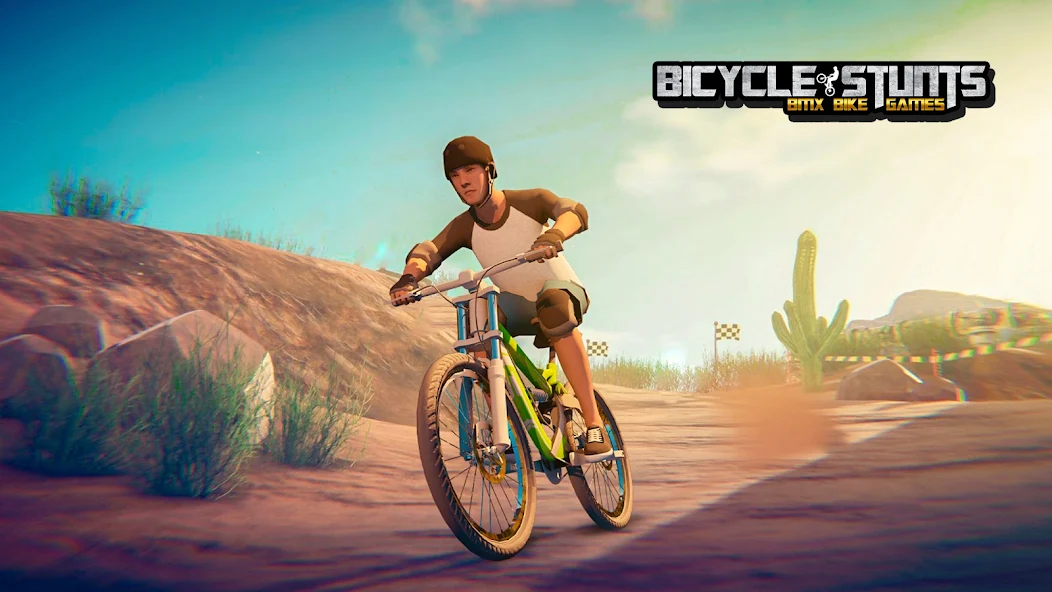 Скачать Велосипедные игры BMX [Взлом Много монет] APK на Андроид