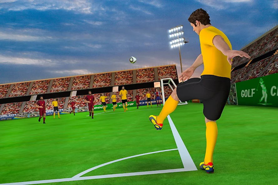 Скачать World Champions Football Sim [Взлом Много денег] APK на Андроид