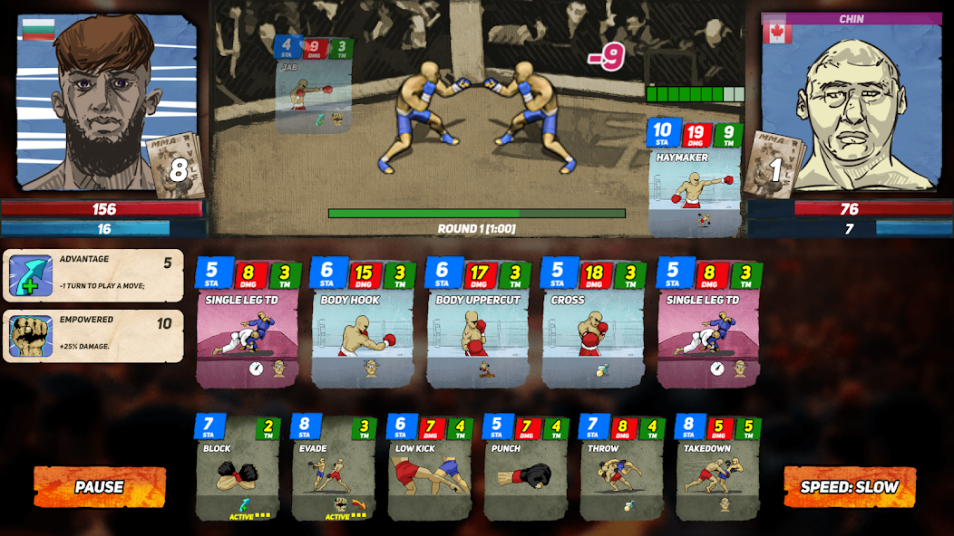 Скачать MMA Rivals [Взлом Бесконечные деньги] APK на Андроид