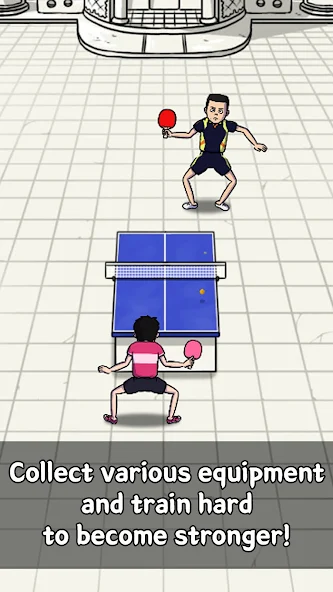 Скачать Tap Tap Ping Pong [Взлом Бесконечные деньги] APK на Андроид