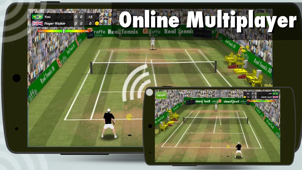 Скачать Теннис 3D 2014 [Взлом Бесконечные монеты] APK на Андроид
