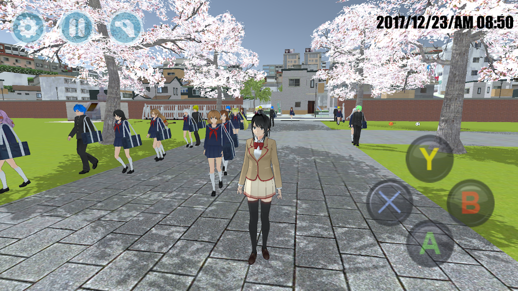 Скачать High School Simulator 2018 [Взлом Бесконечные монеты] APK на Андроид