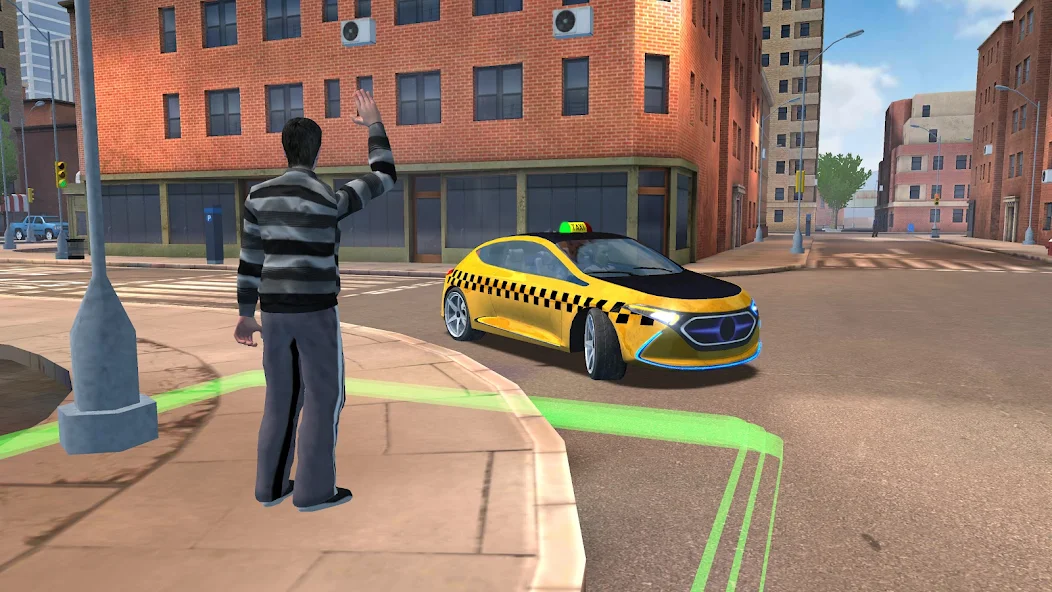 Скачать Taxi Sim 2020 [Взлом Много денег] APK на Андроид