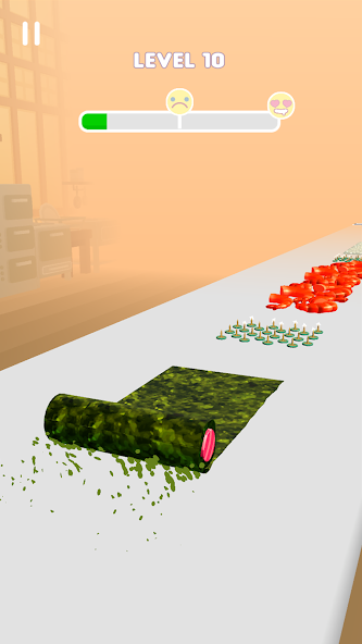 Скачать Sushi Roll 3D - Готовь Суши [Взлом Много денег] APK на Андроид
