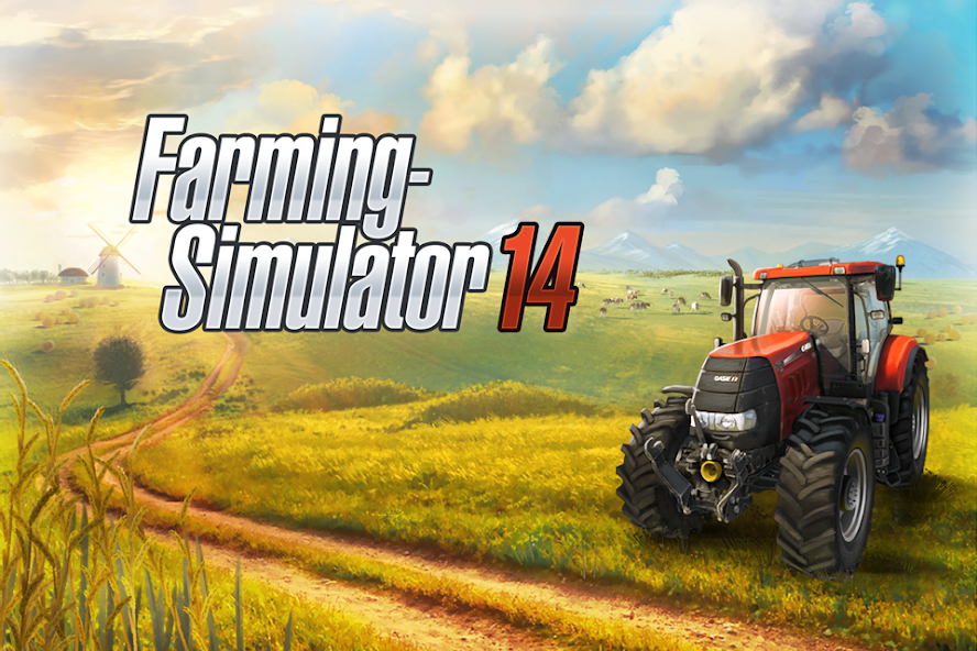 Скачать Farming Simulator 14 [Взлом Бесконечные деньги] APK на Андроид