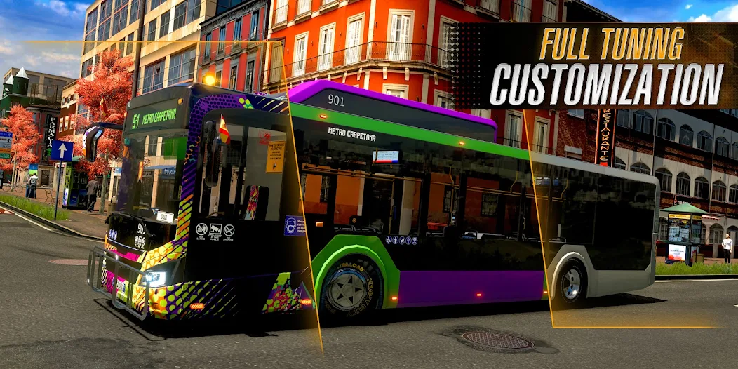 Скачать Bus Simulator 2023 [Взлом Бесконечные монеты] APK на Андроид